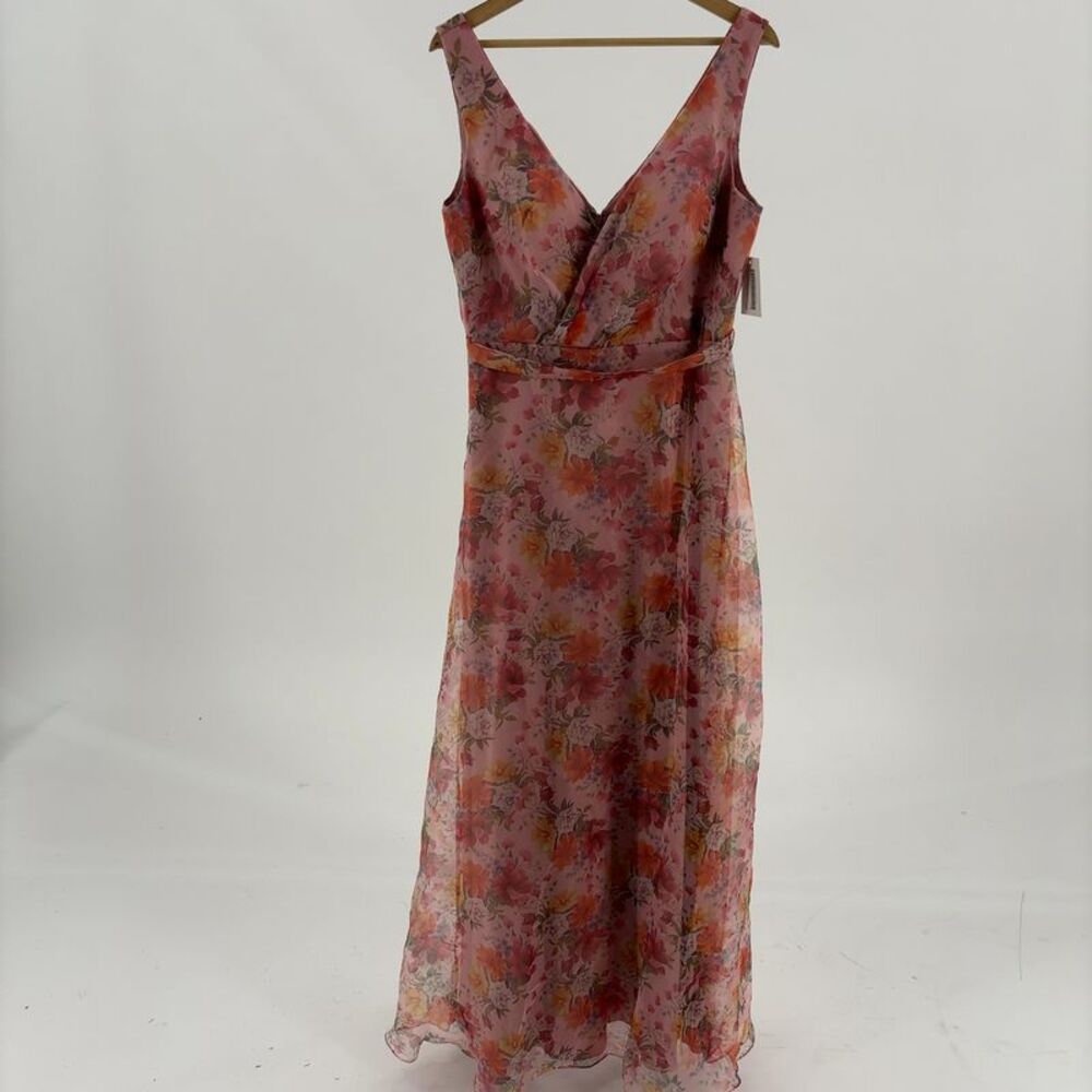 Rene Ruiz Organza Gown in Multicolor